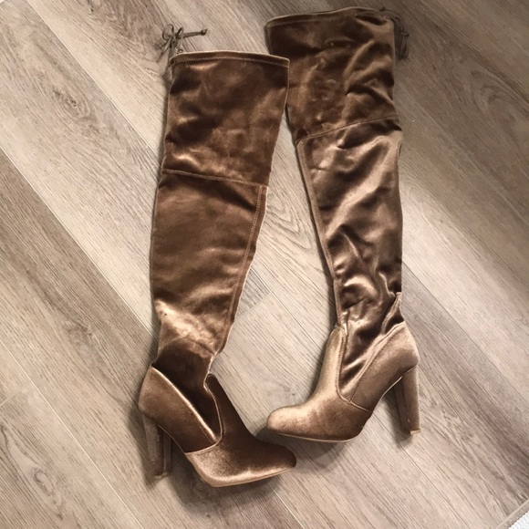 Charlotte Russe Shoes - Over the knee boots
